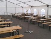 Pivní set a skládací lavice